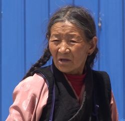 Nepalesin in Lhasa